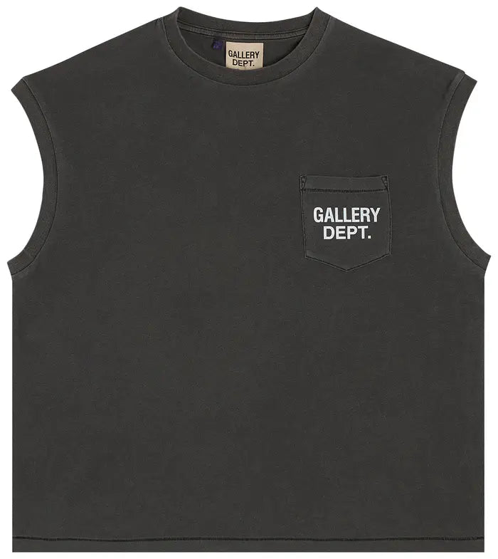 Gallery Dept. Augi Sleeveless Tee – Vintage Black | Rebulkin