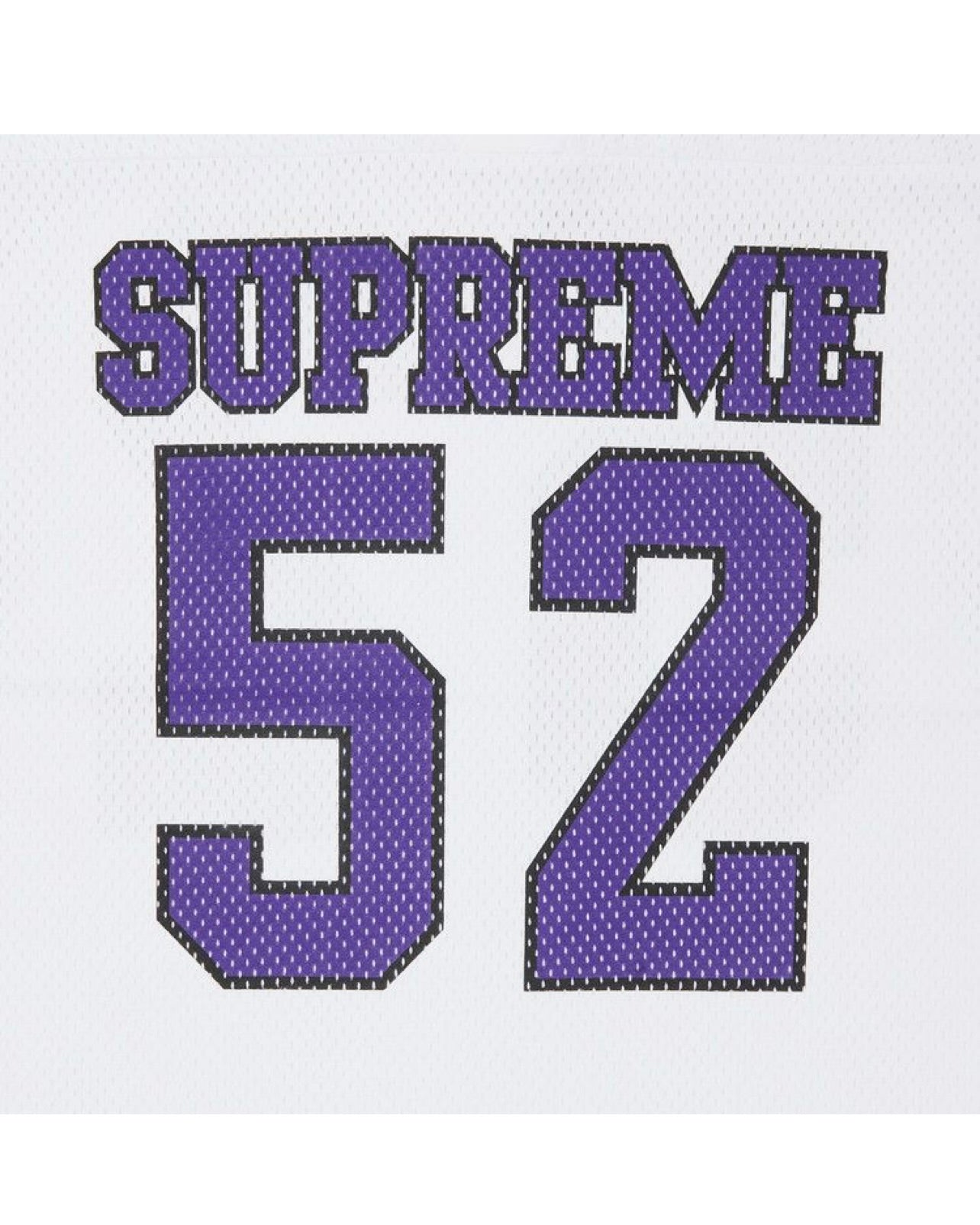 Supreme Spiderweb Football Jersey – White | Rebulkin